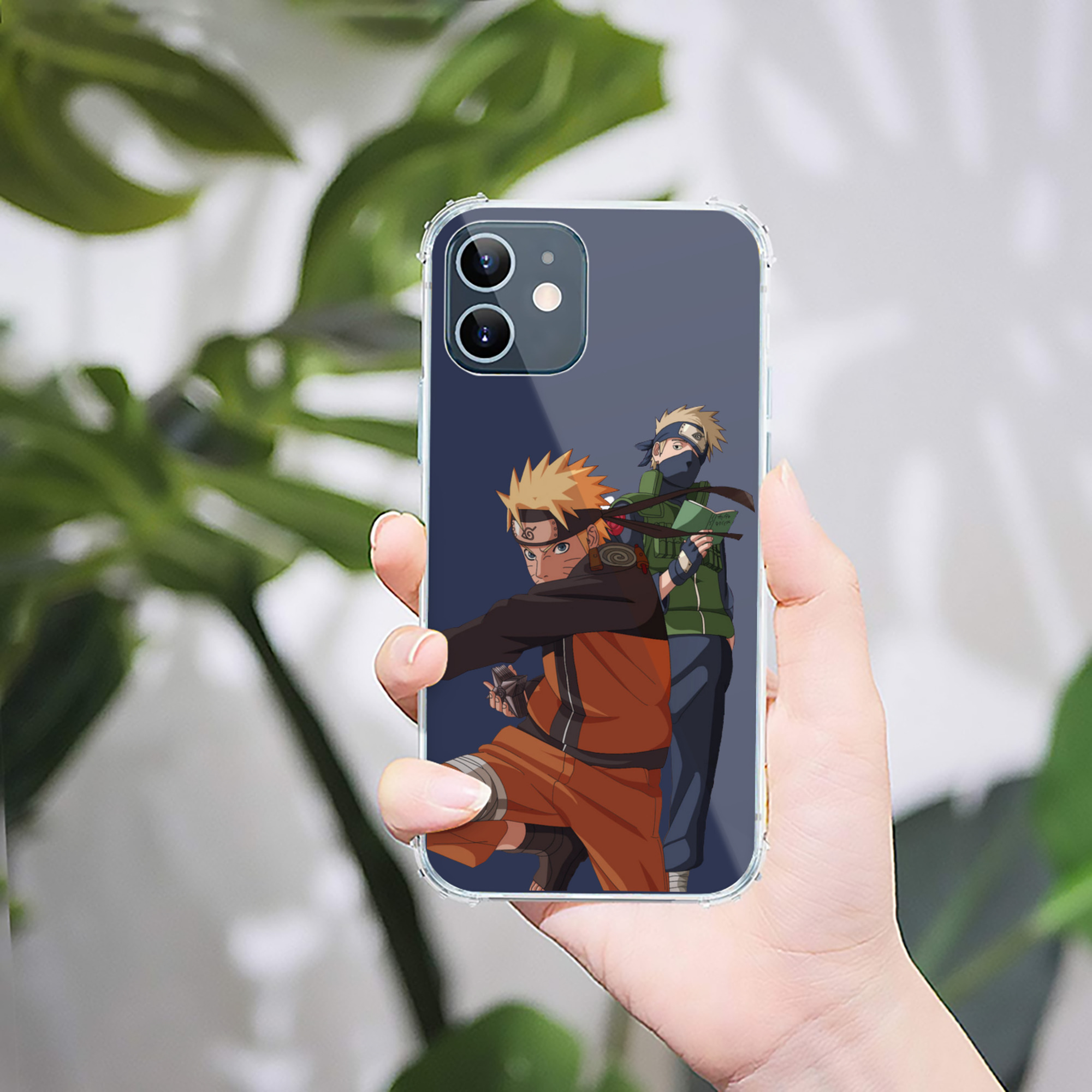 （画像用） NARUTO -ナルト- うずまき ナルト Uzumaki Naruto 【iPhone 12シリーズ対応】透明スマホケース（クリアソフトケース）